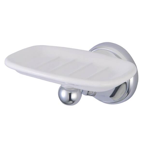 Metropolitan Wall Mount Soap Dish Holder, Chrome